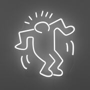 Keith Haring Dancing Man neon light